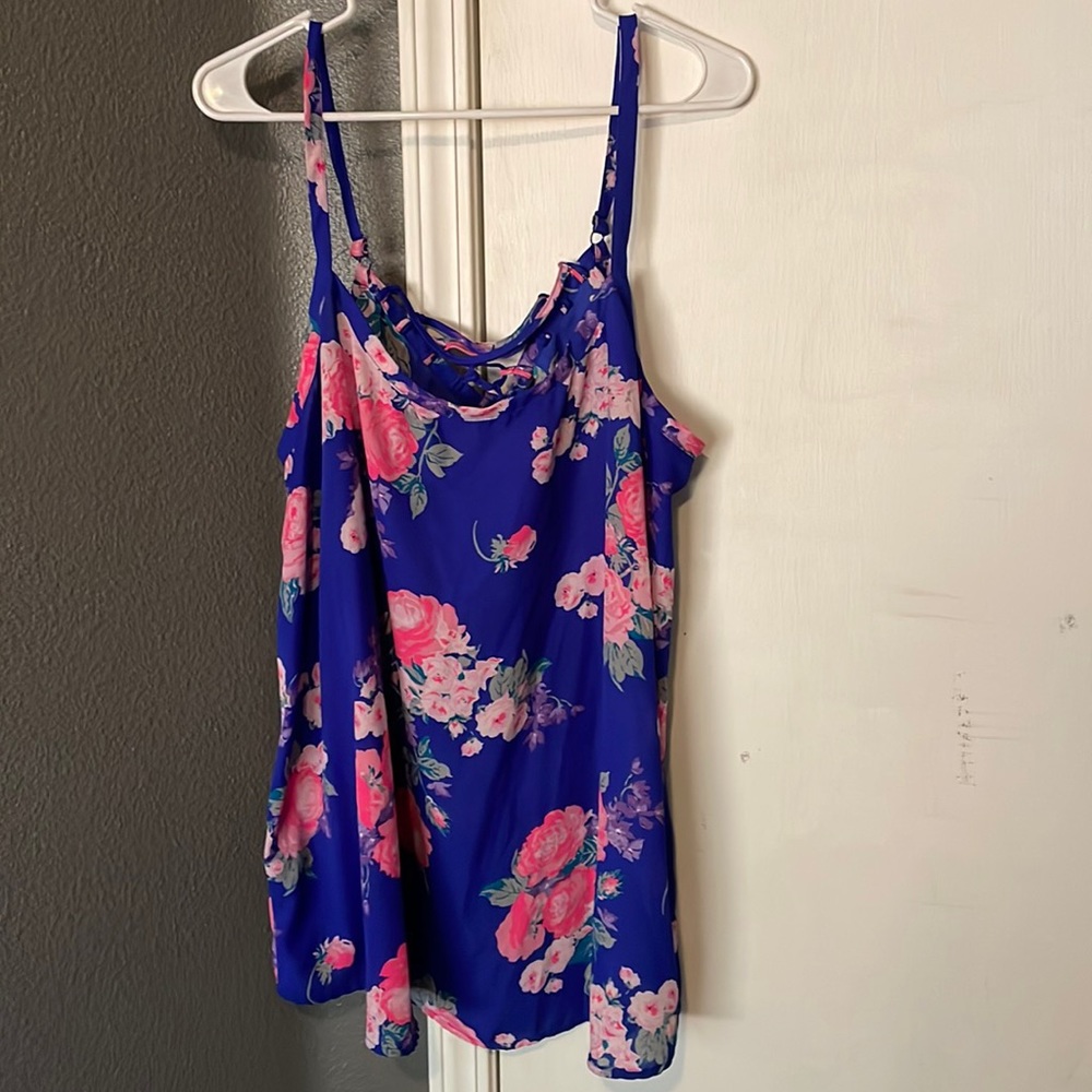 Torrid blue tank top